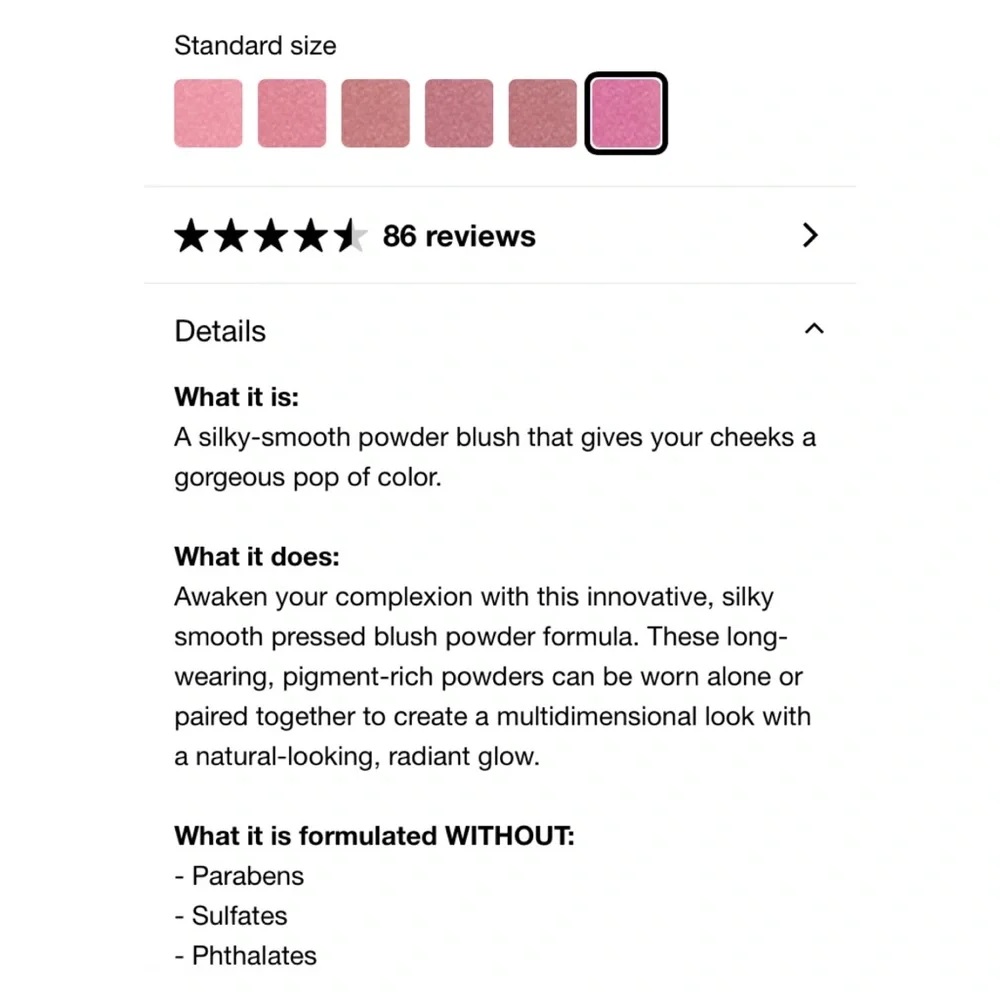 PRIM VIXEN LUXURY BLUSH